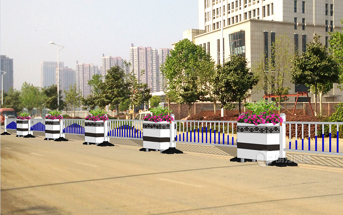 中國(guó)風(fēng)-腰帶雕花組合花箱(中央隔離) 中國(guó)風(fēng)-腰帶雕花組合花箱(中央隔離)