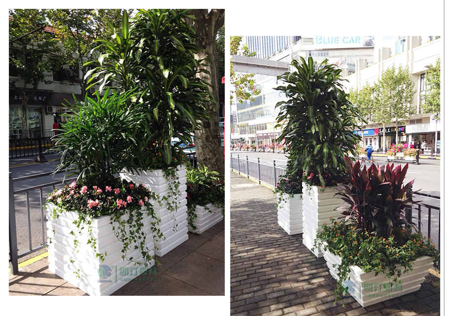 方形漏斗式藝術(shù)花箱 方形漏斗式藝術(shù)花箱