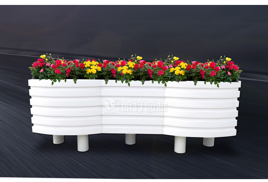 波浪藝術(shù)花箱 波浪藝術(shù)花箱