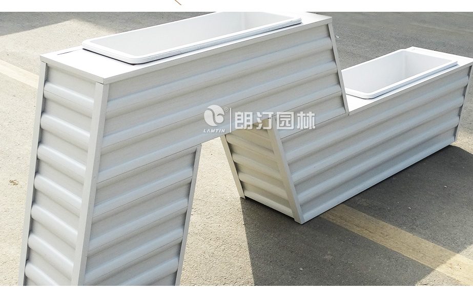 鋁合金花箱搭配套盆