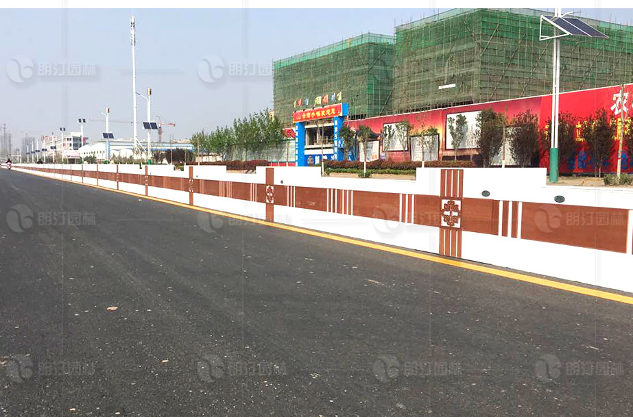 中央隔離綠化案例