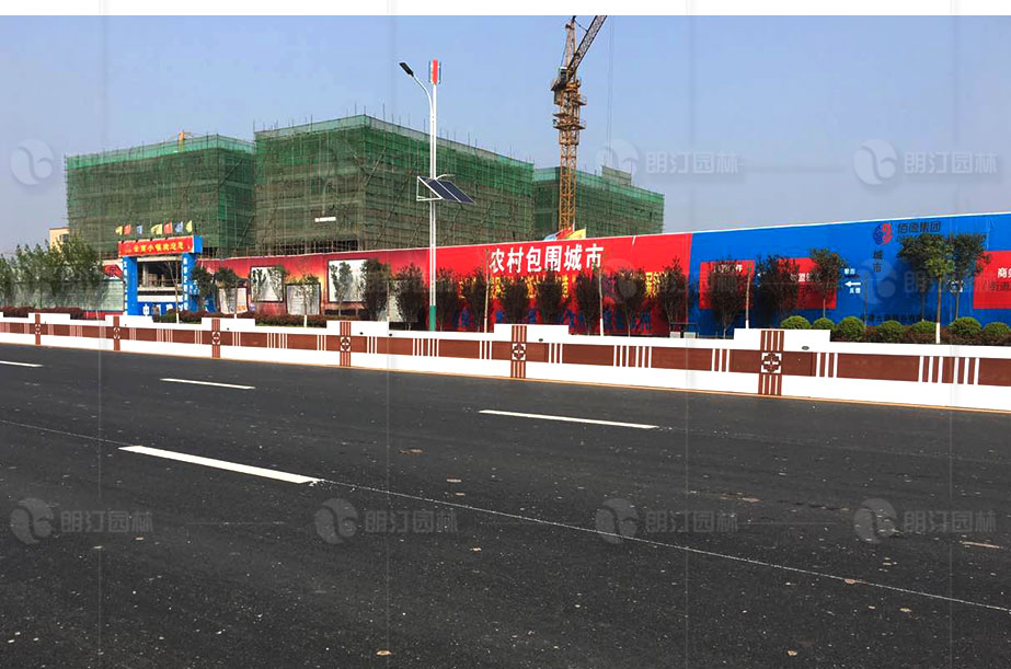 道路中央隔離綠化花箱