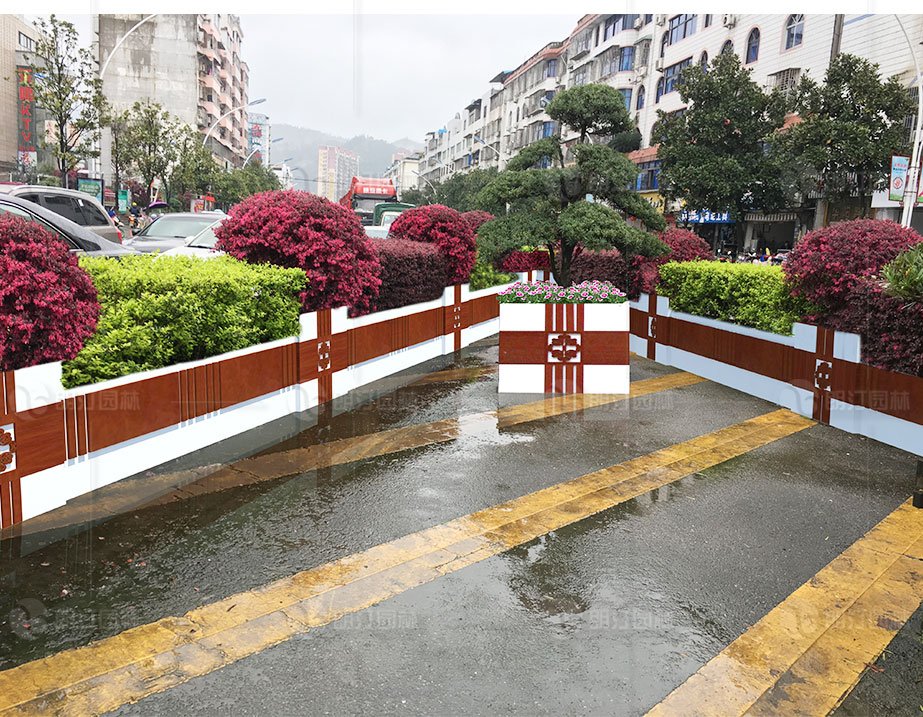 道路隔離花箱