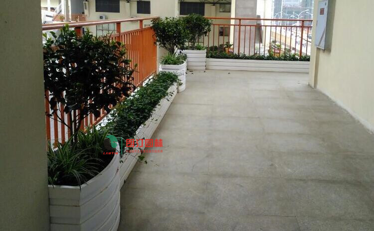 陽臺綠化PVC組合花箱