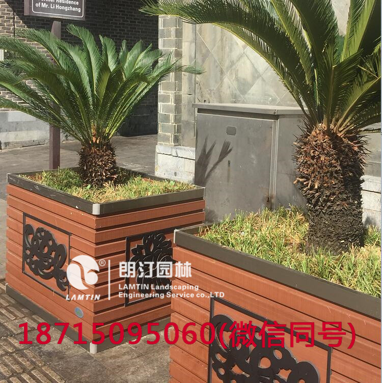 城市文化元素定制款PVC花箱 城市文化元素定制款PVC花箱