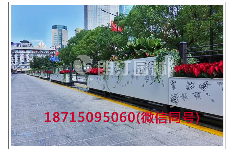 道路隔離景觀花箱 道路隔離景觀花箱