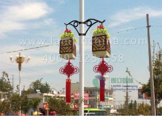 燈桿綠化 燈桿綠化