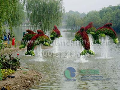 綠色雕塑 綠色雕塑