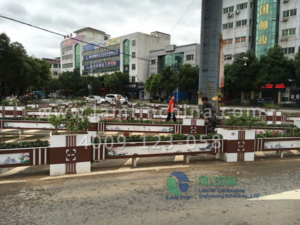 中國(guó)夢(mèng)組合花箱 中國(guó)夢(mèng)組合花箱