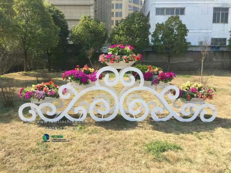 戶外鐵藝花架